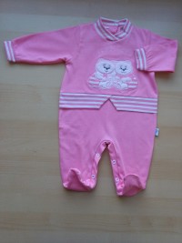 Immagine tutina neonato in jersey petits amis