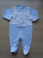 Immagine tutina neonato in cotone interlock baby