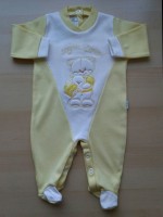 Immagine tutina neonato in cotone interlock sogni d'oro