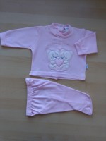Immagine tutina completo clinica in piquè piccoli amici