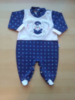 Immagine tutina cotone jersey baby marins