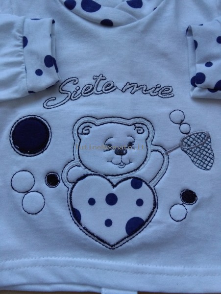 tutina completo in cotone siete mie 3