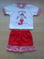 Immagine tutina completo in cotone jersey sirenetta