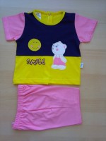 Immagine tutina completo cotone jersey sole smile