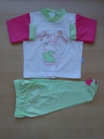 Immagine tutina completo in cotone baby bear