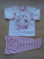 Immagine tutina completo in cotone baby marins