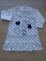 Immagine tutina completo cotone micette my love