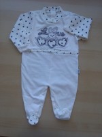 Immagine tutina cotone jersey coniglietta love