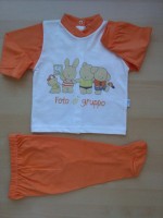 Immagine tutina completo cotone jersey foto di gruppo