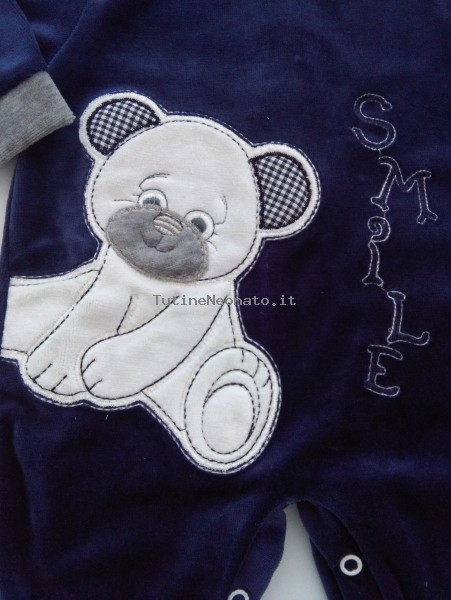 tutina ciniglia orso smile  2
