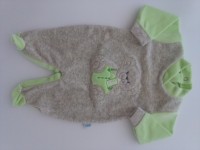 Immagine tutina in ciniglia orsetto piccolo bebe