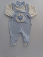 Immagine tutina cotone interlock amori