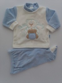 Immagine tutina completo ciniglia pocket baby