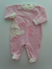 Immagine tutina ciniglia coniglio happy