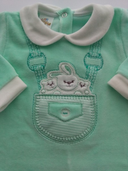 tutina in ciniglia coniglio con orsetti  2