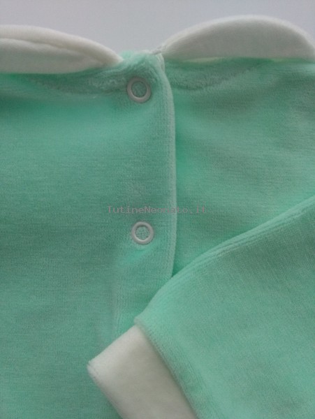 tutina in ciniglia coniglio con orsetti  3