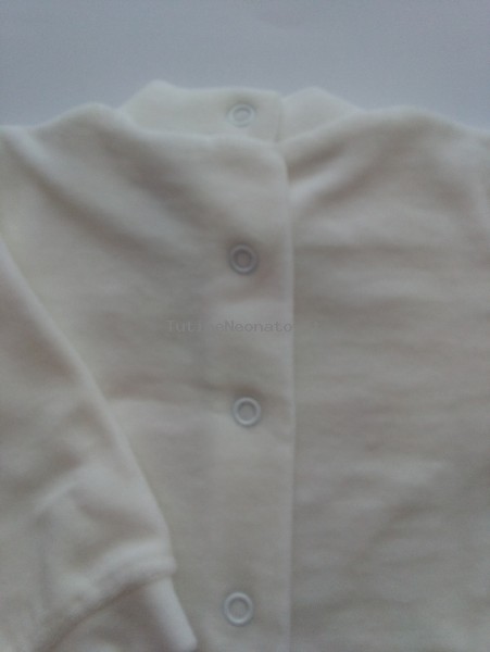 raffigurante completo in ciniglia con ricamo Orsetto e Biberon 3