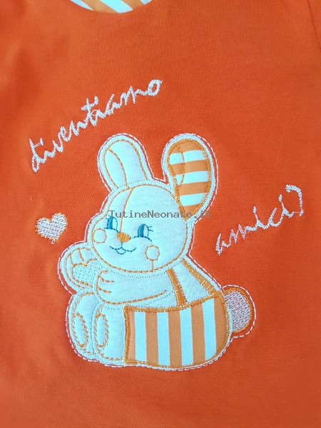 tutina completo in cotone diventiamo amici  2