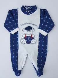 Immagine tutina cotone jersey piccolo marinaio