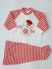 Immagine completino in cotone jersey
