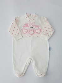 Immagine tutina cotone jersey coniglietta love