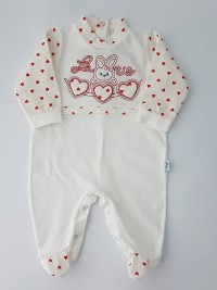 Immagine tutina cotone jersey coniglietta love