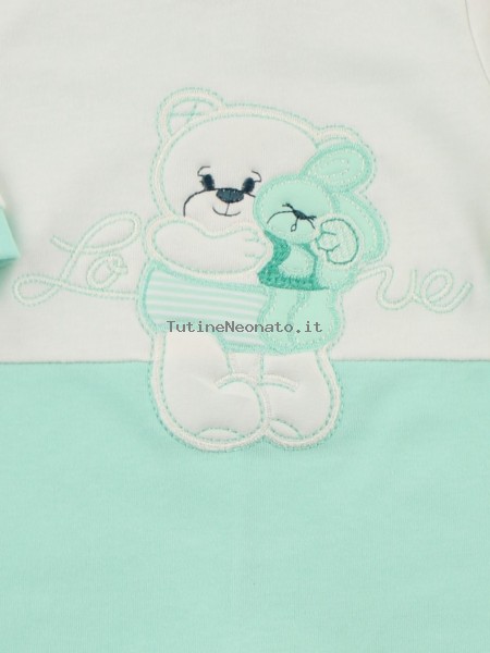 tutina cotone interlock love 2