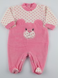Immagine tutina in ciniglia l\'orso e pois