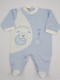 Immagine tutina cotone interlock amour stelle e luna