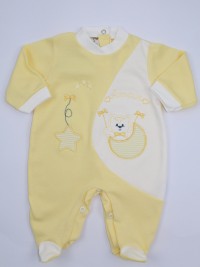 Immagine tutina cotone interlock amour stelle e luna