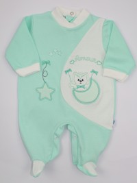 Immagine tutina cotone interlock amour stelle e luna