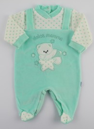 Immagine tutina in ciniglia dolce mamma
