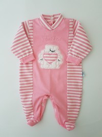 Immagine tutina neonato in jersey amori