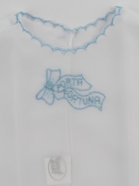 Immagine camicina nascita in seta