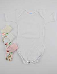 Corredino intimo body e calzini in cotone