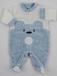 Immagine tutina in ciniglia l'orso melange