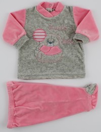 Tutina completo clinica in ciniglia piccolo bebe.
