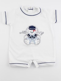 Immagine tutina pagliaccetto navy
