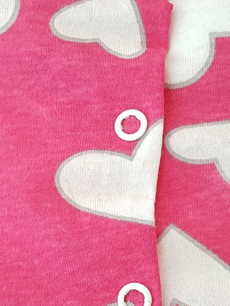 tutina cotone jersey orsetto cuoricino mio  3