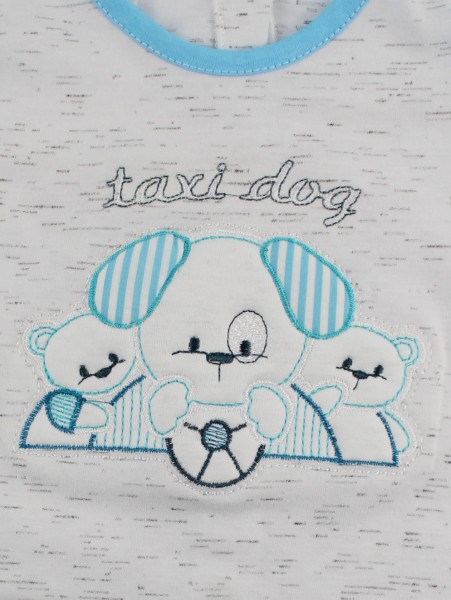 tutina completo cotone jersey taxi dog  2
