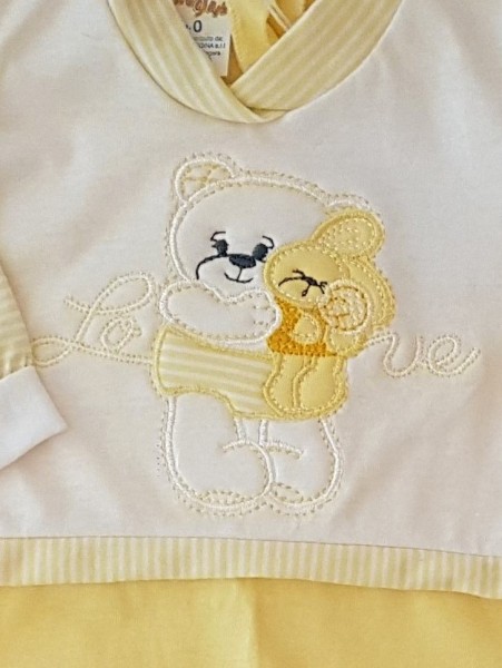 tutina cotone jersey love  2