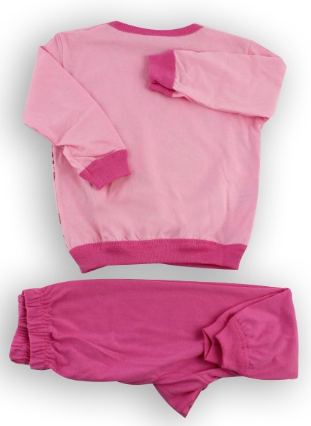 tutina pigiama jersey gufetta con occhiali 2