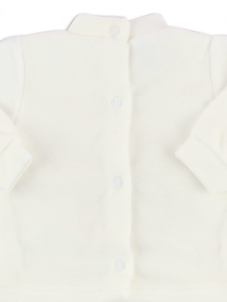 tutina completo in ciniglia bear fiocco 2