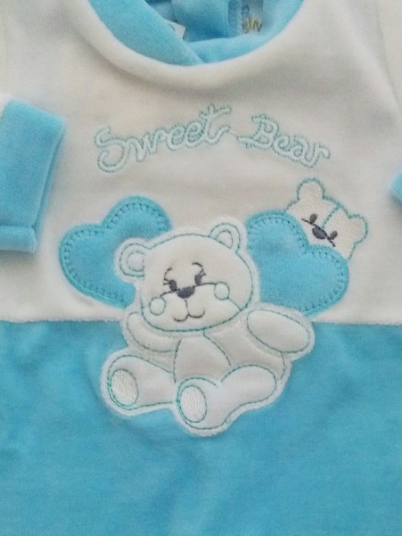tutina ciniglia sweet bear taglia00 3