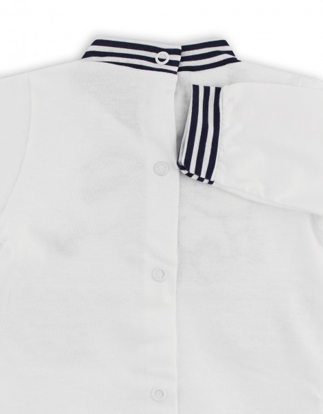 tutina completo jersey orso petit marine  3