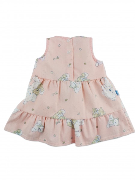 tutina vestina cotone piquet orsi e stelline  3