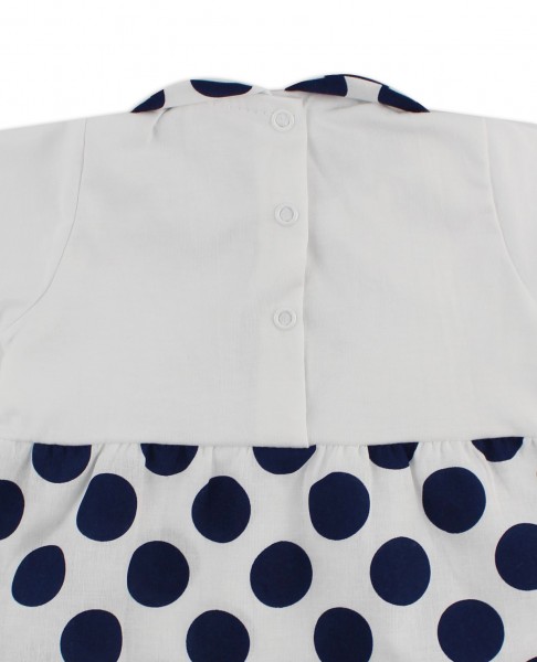 tutina pagliaccetto cuori e pois  3