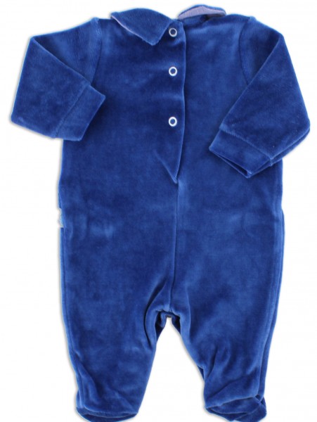 tutina ciniglia gilet tessuto 3