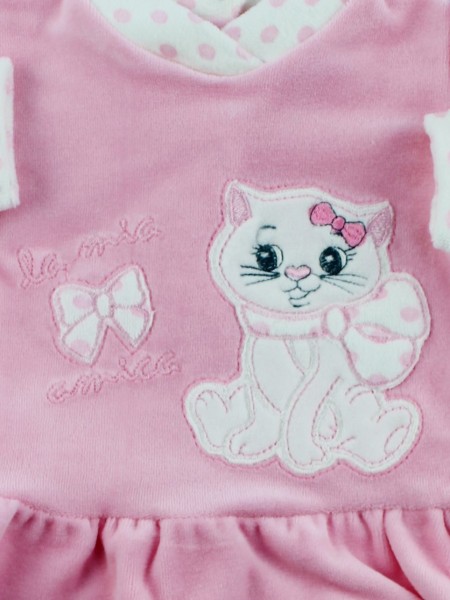tutina completo in ciniglia gattina amica  2