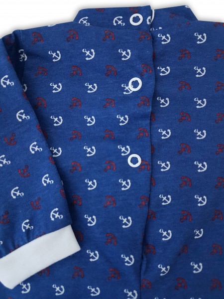 tutina cotone jersey piccolo marinaio  3
